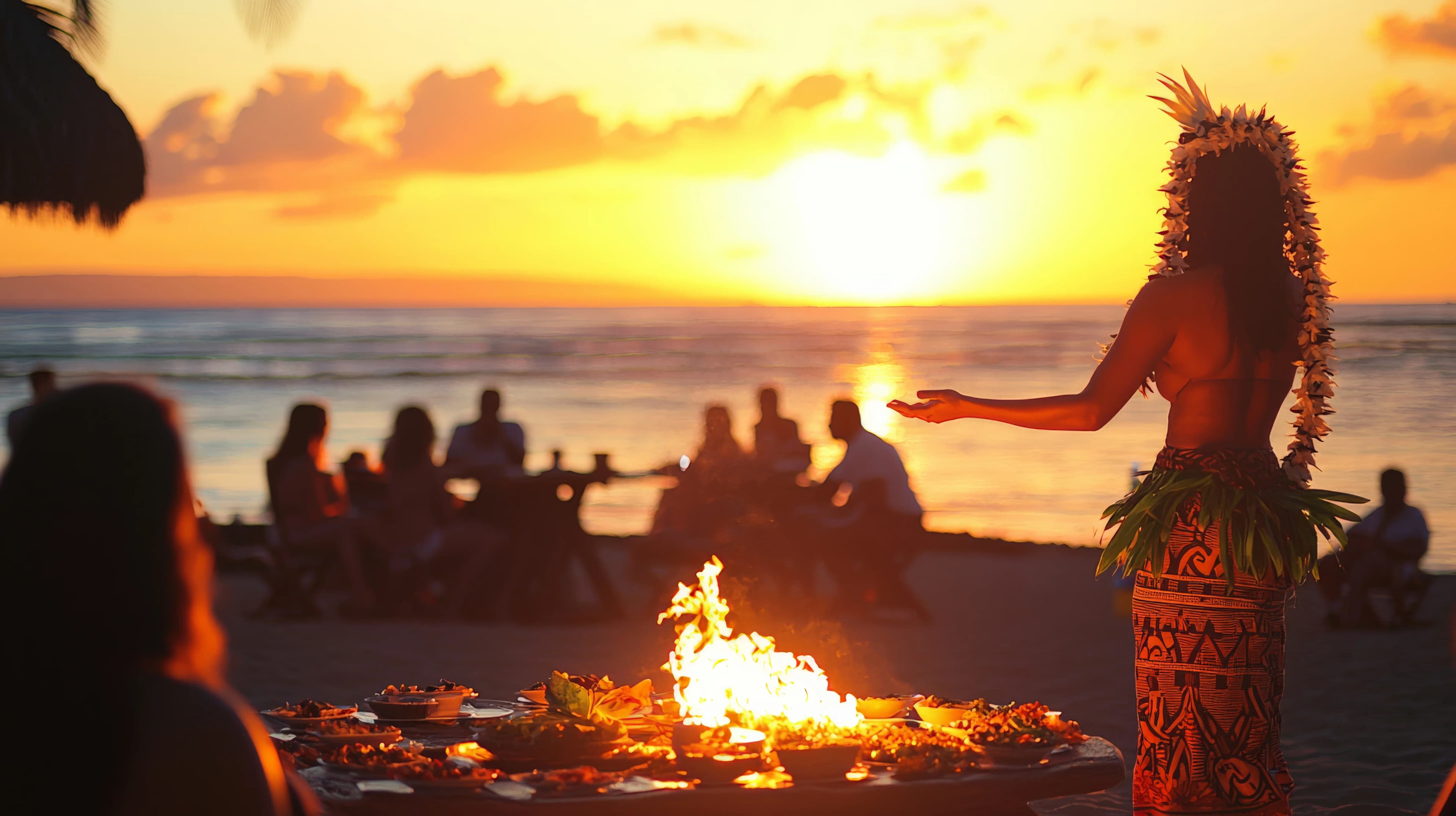 Hawaiian Luau Night
